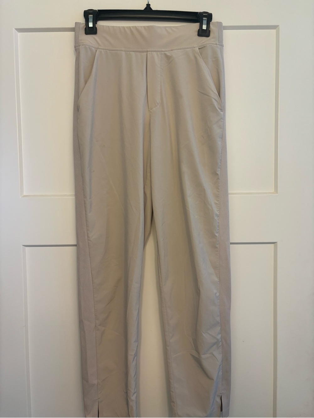 Athleta Light Beige Women's Track Joggers